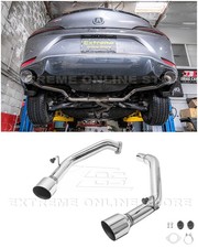 For 22-up Honda Civic Acura Integra 1.5t Muffler Delete Axle Back Exhaust System For 22-up Honda Civic Acura Integra 1.5t Muffler Delete Axle Back Exhaust System