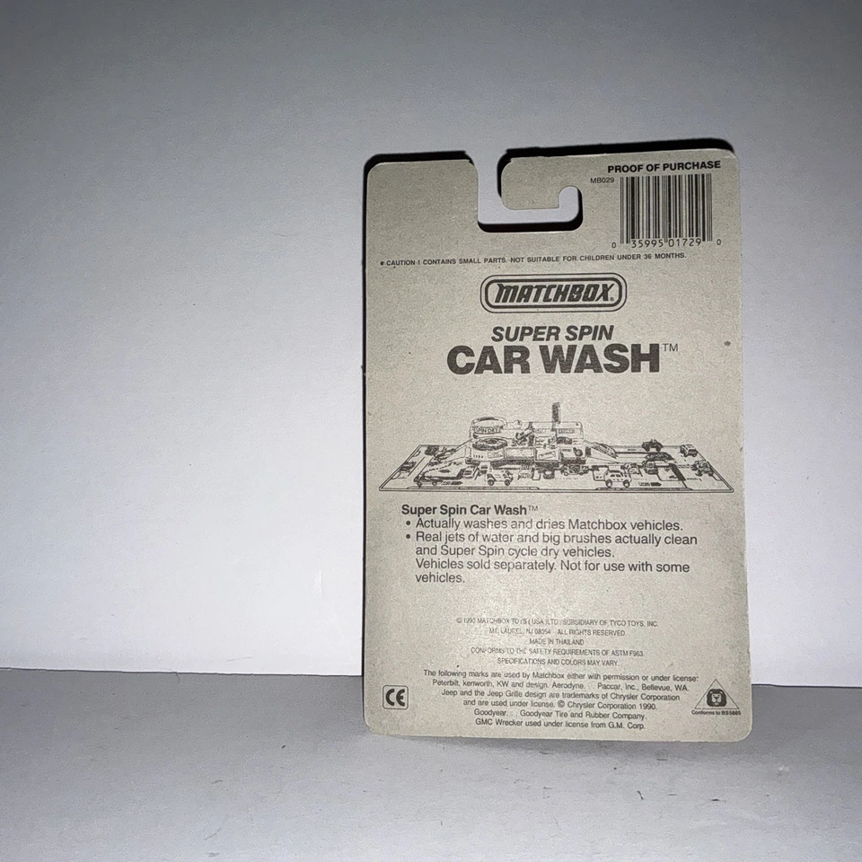 # 29 * Tractor nariz pala * Matchbox 1/64 diecast 1993 piezas móviles vintage Foto 2 de 4