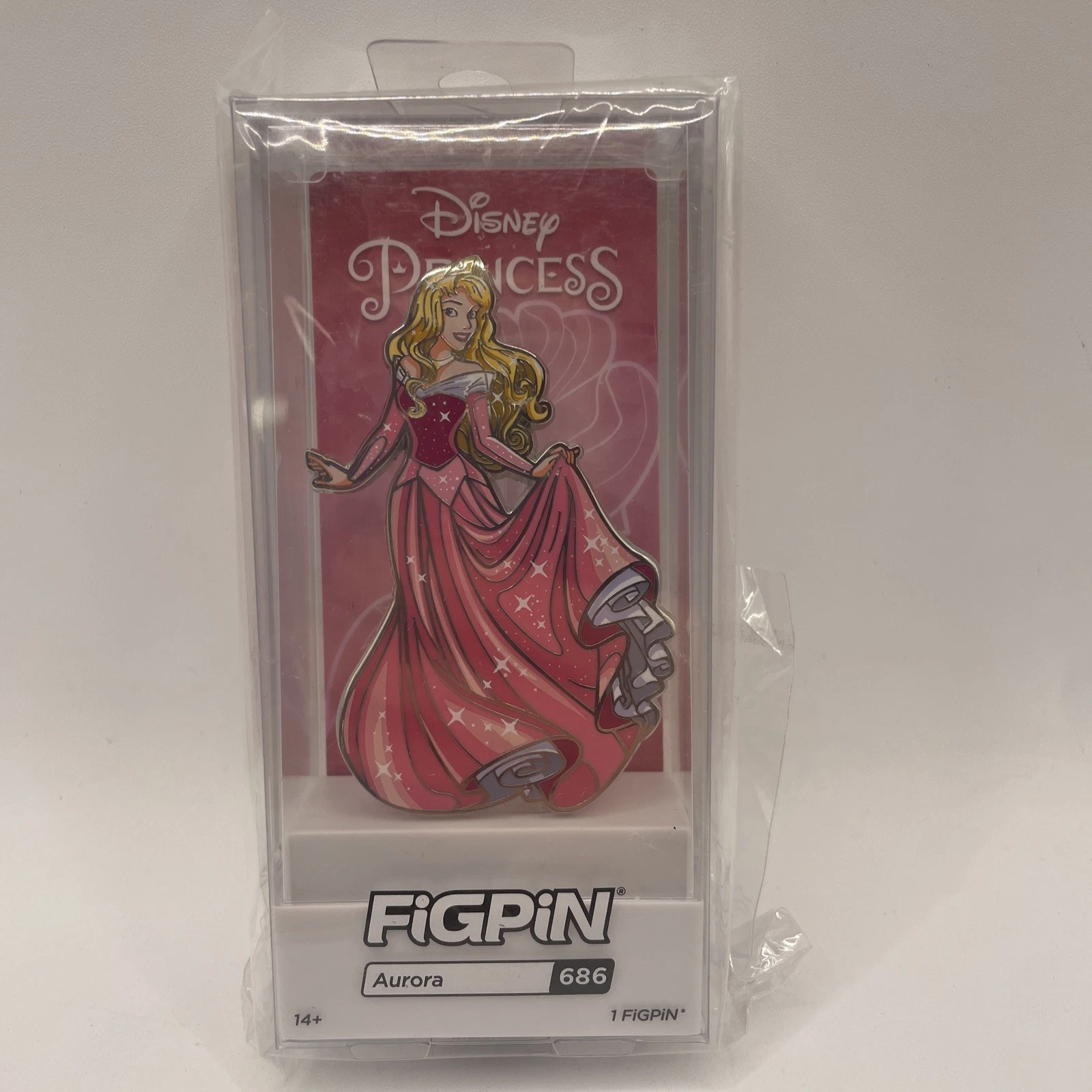 Disney Princess FiGPiN Aurora Sleeping Beauty Enamel Collector Pin #686