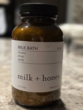 milk  honey All Natural Milk Bath Coconut Lemon Vanilla 5.2 oz