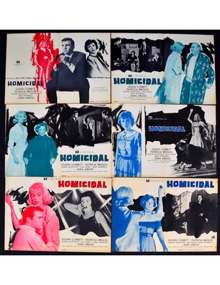 HOMICIDAL Photo Busters Glenn Corbett Breslin Arless William Castle