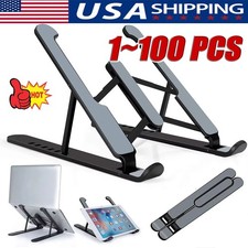 Portable Laptop Stand Adjustable Foldable Notebook Tablet Holder Desk Wholesale