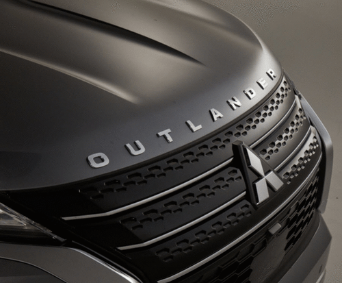 Genuine Mitsubishi Hood Emblem - Outlander Chrome MZ553023EX - Bild 3 von 3