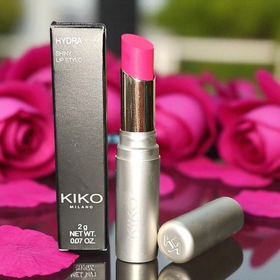 Kiko Milano Hydra Shiny Lip Stylo Lippenstift  13 Magenta Top Pflege Aloe Papaya