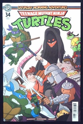 TEENAGE MUTANT NINJA TURTLES: SATURDAY MORNING ADVENTURES #34 - Cover A - New