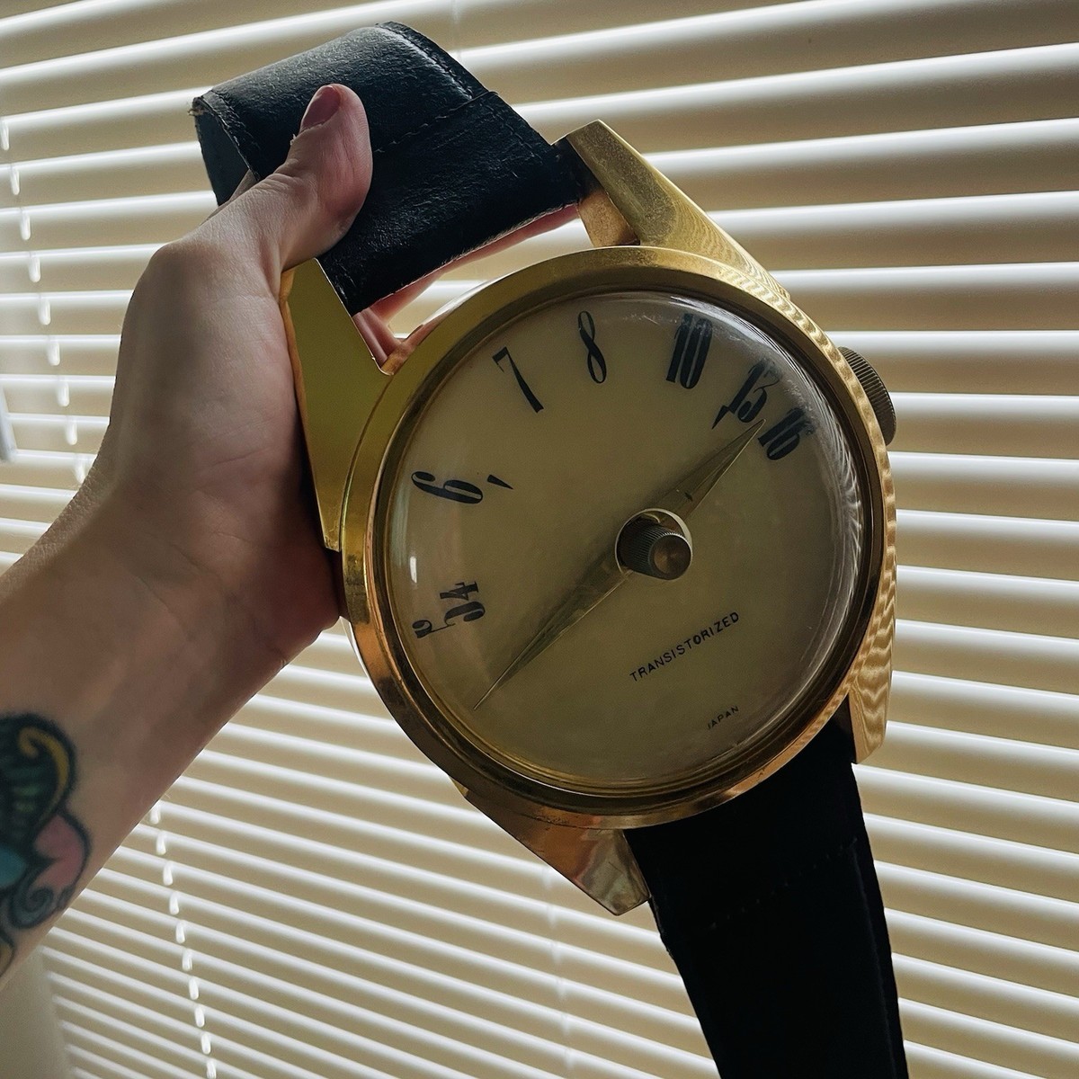 Jeco 旧車　置時計 レトロ　トランジスタ　ヴィンテージ Yahoo!オークション -「レトロ 時計」(パーツ) の落札相場・落札価格