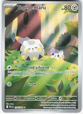 Togedemaru 104/094 Phantasmal Flames Illustration Rare Holofoil Pokemon NM
