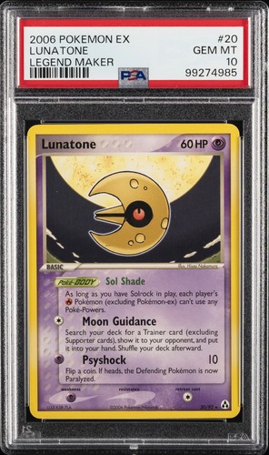 Lunatone graded PSA 10 for sale on eBay