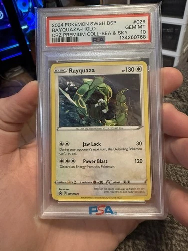 Rayquaza Holo #029 Premium Collection Sea & Sky 2024 Pokemon PSA 10 142774387