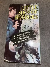 Little Shop Of Horrors VHS Tape 1961 Video Treasures Black & White