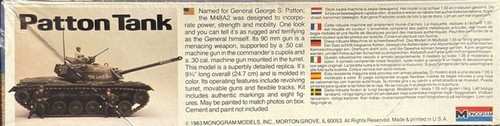 Kit modelo tanque Patton monograma escala 1/35 #6501 sellado - Imagen 5 de 6