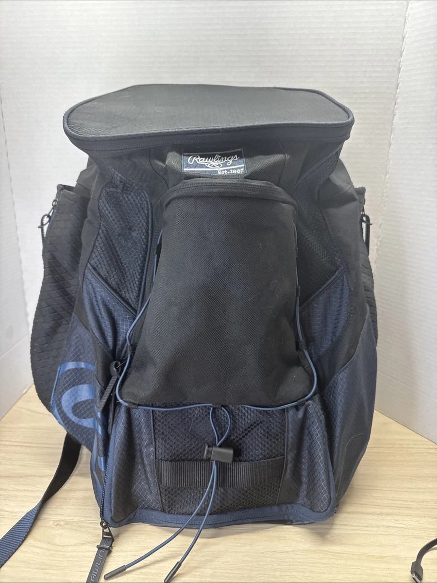 Sac à dos de baseball Rawlings 32L EBP11S03 noir/clair L29cm x H51cm x