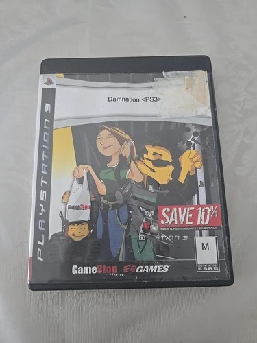 Damnation (Sony PlayStation 3, 2009) Disc Only, Tested, Minty Disc