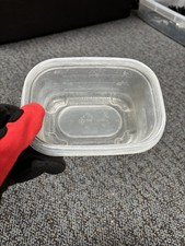 No Lid Square Plastic Container 8