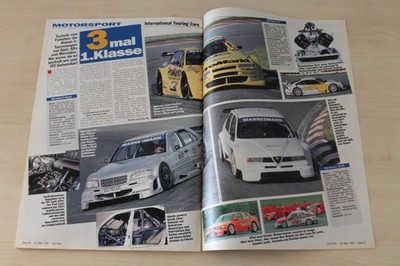 Auto Bild 12/1996 Alfa Romeo 155 2.5 V6 ITC mit 500PS besser als...?
