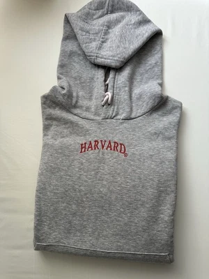Sweat à capuche gris Harvard - Taille S - Unisexe - Photo 1/4