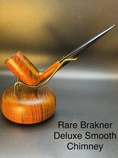 Rare Brakner Deluxe Smooth Chimney Tobacco Pipe