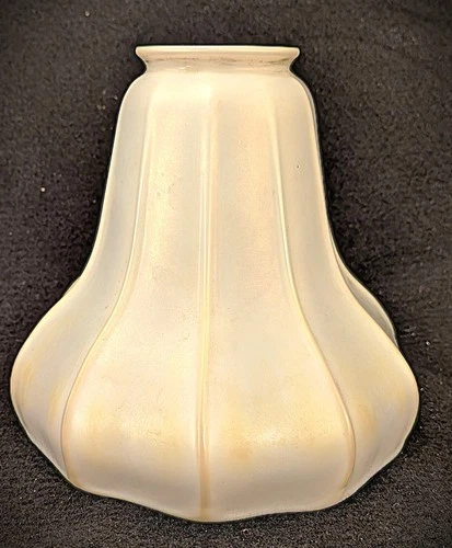 Antique Steuben Glass Calcite Lamp Shade 6" wide