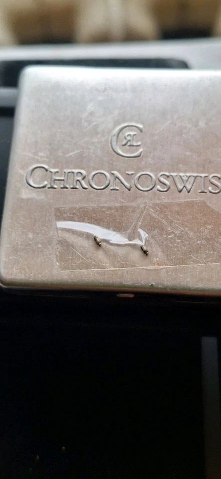 Chronoswiss Guilloche Zifferblatt CH-2823 Kairos- Swiss Made aus massiven Silber - Bild 3 von 4