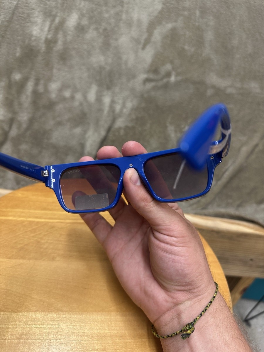 NWT GUESS Mens Sunglasses GO00061 90C 143-145 Blue | eBay display picture 3