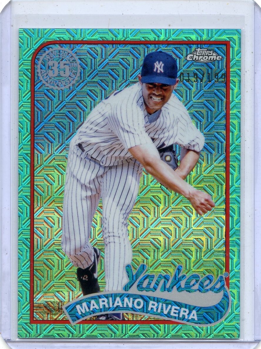 2024 TOPPS CHROME SILVER PACK #2T89C-45 MARIANO RIVERA 