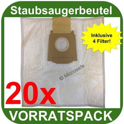 20 Staubsaugerbeutel zu Bosch BBS 4000 - 4999 Maxima