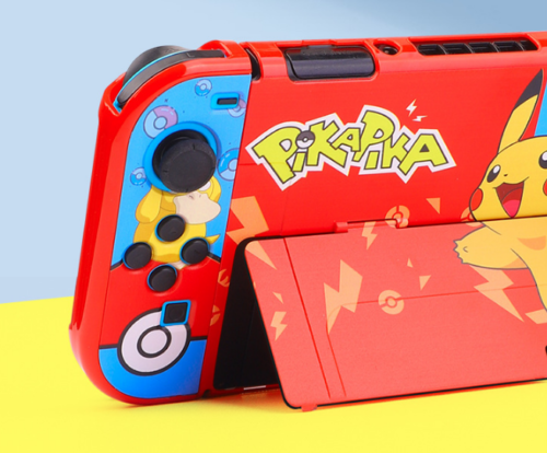 NS OLED Split Cover Skin Hard Case Shell For Nintendo Switch Subject Limitation - Bild 8 von 29
