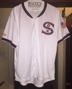 old school white sox jersey