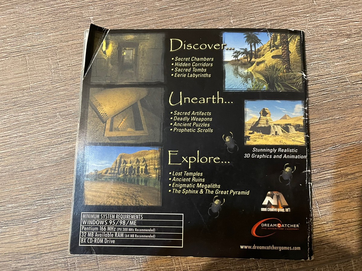 Riddle of the Sphinx: an Egyptian Adventure - PC Game Manual Only