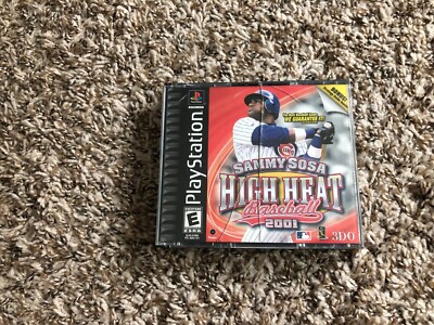 Sammy Sosa High Heat Baseball 2001  (Sony PlayStation 1, 2001) Box Only ML300