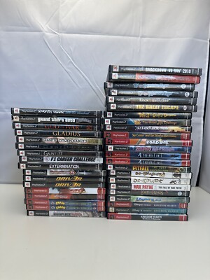 PS2 PlayStation 2 Games Pick and Choose Clean & Tested NEW GAMES ADDED DAILY