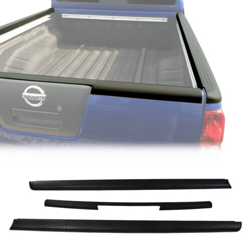 Fit For 05-14 Nissan Frontier King Cab Bed Rail Caps Tailgate Protector New - Picture 2 of 12