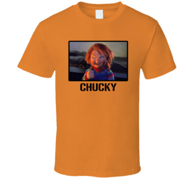 Chucky Child's Play Killer Doll Halloween Horror Villain Movie Fan T Shirt