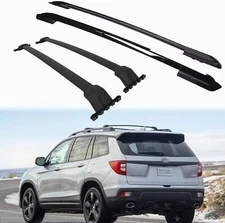 4Pcs Roof Rack Side Rails + Cross Bars for 2019-2024 Honda Passport Aluminum