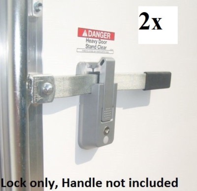 2 Ka Locking Cargo Trailer Cambar Door Latch Vise Lock Cam Bar Auto Latching Ebay