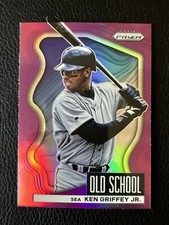 2022 Panini Prizm Ken Griffey Jr OLD SCHOOL Purple PRIZM #OS-2