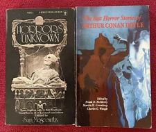 Horrors Unknown & The Best Horror Stories of Arthur Conan Doyle. 2 HTF Titles VG