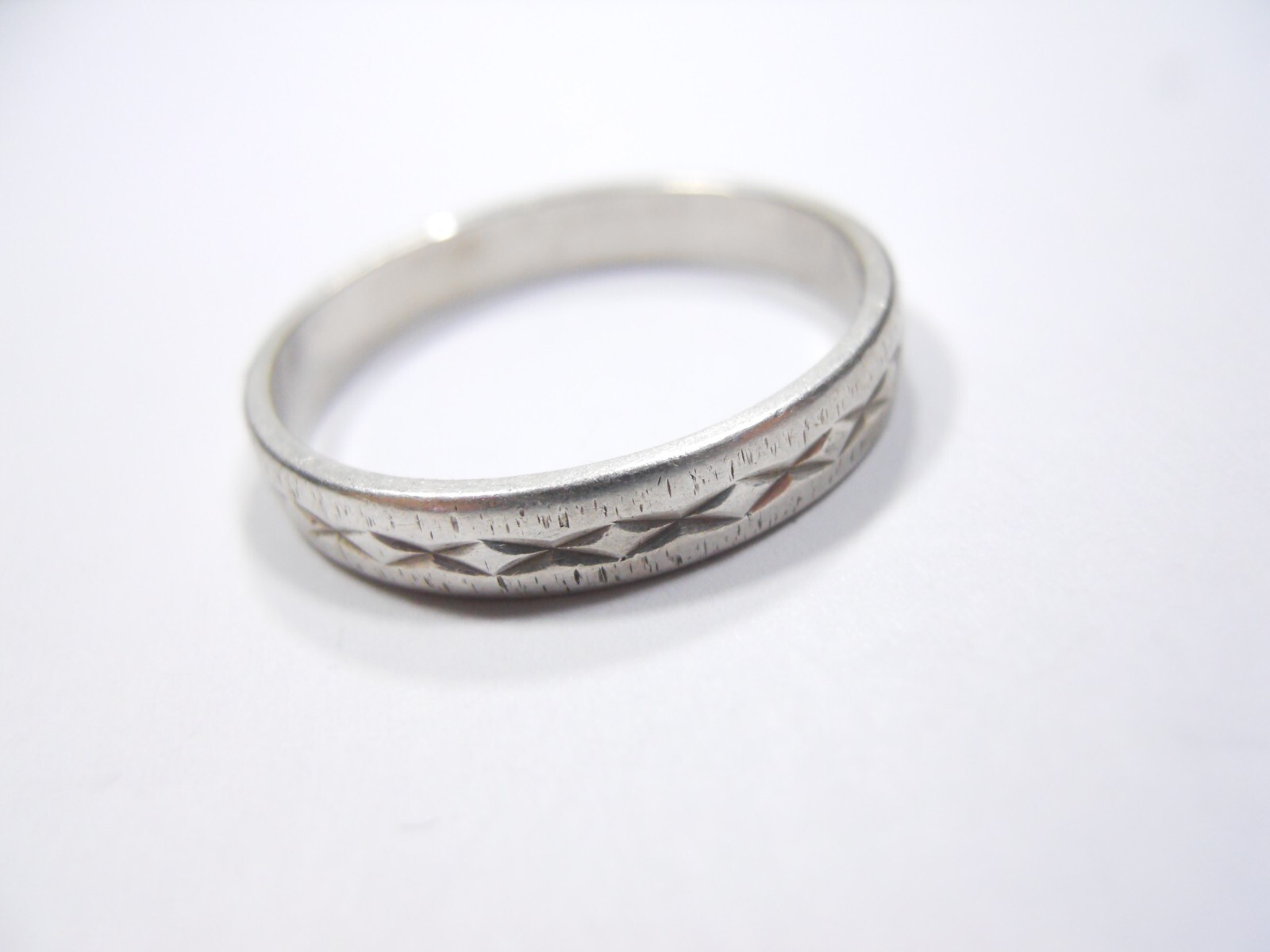 VINTAGE XXX PATTERN STACKABLE DESIGNERS STERLING … - image 6