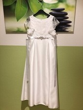 Kommunionkleid weiß 134