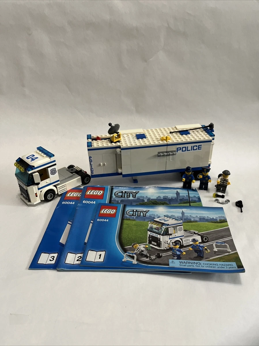 Lego City 60044 Mobile Police Police Truck Complete With Instructions