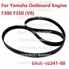 Timing Belt For YAMAHA Outboard Motor 300HP 350HP F300 F350 4T 6AW-46241-00
