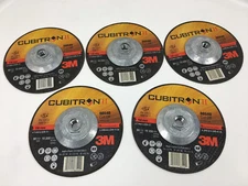 3M-66540-Abrasive-Cut-Off-Wheel-6-In-60-Grit QTY (5) Wheels