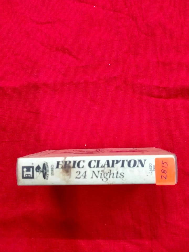 Eric Clapton 24 Nights RARE orig Cassette tape INDIA indian Clamshell 1995 - Image 2 of 4