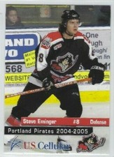 Steve Eminger 2004-05 Portland Pirates (AHL)