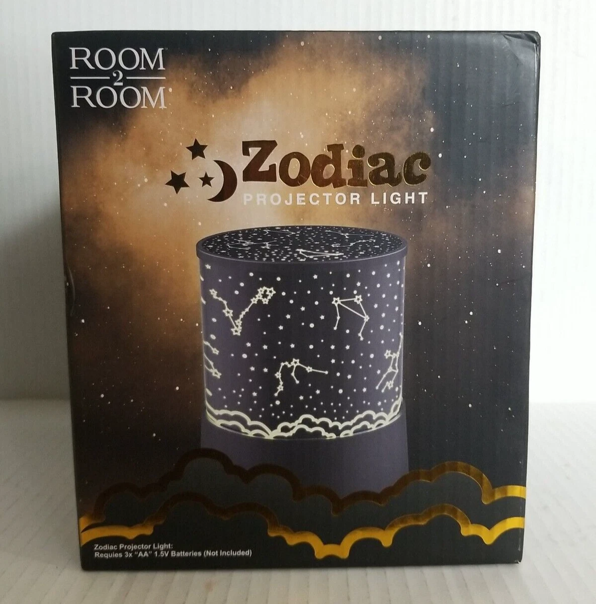 Room 2 Room Zodiac Projector light New Sealed Projects Stars