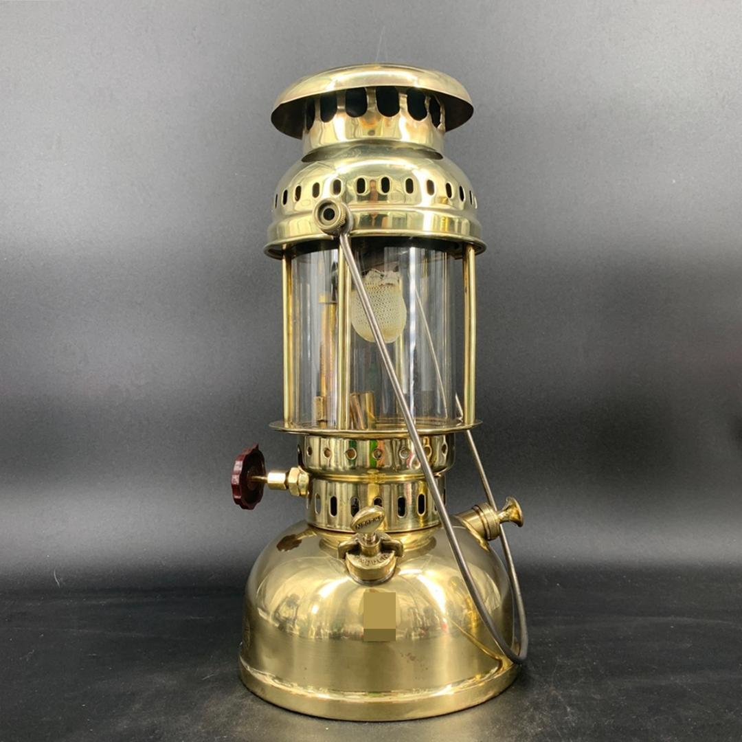 Optimus 1200 ランタン　ジャンク Optimus 1200 Brass Kerosene Lantern Paraffin Camping Lamp