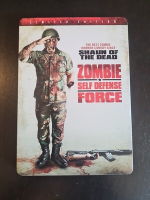 Zombie Self Defense Force Uncut DVD Steelbook FSK18 Limited Edition
