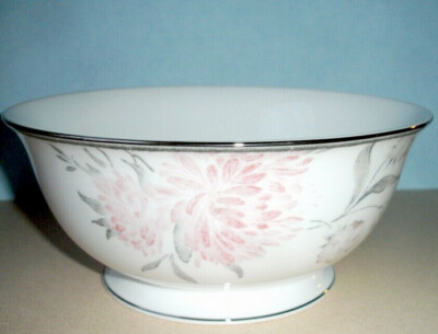 Lenox Marchesa Spring Lark Couture Serving Bowl Pink