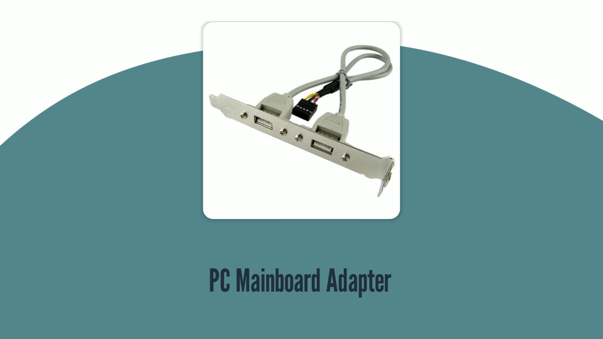 M30S USB Mainboard Adapter – 9-Pin Auf 2x USB-A, 30 Cm, Für PC-Erweiterung