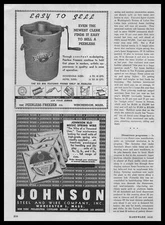 1948 The Peerless Freezer Company Winchendon Massachusetts Vintage Print Ad
